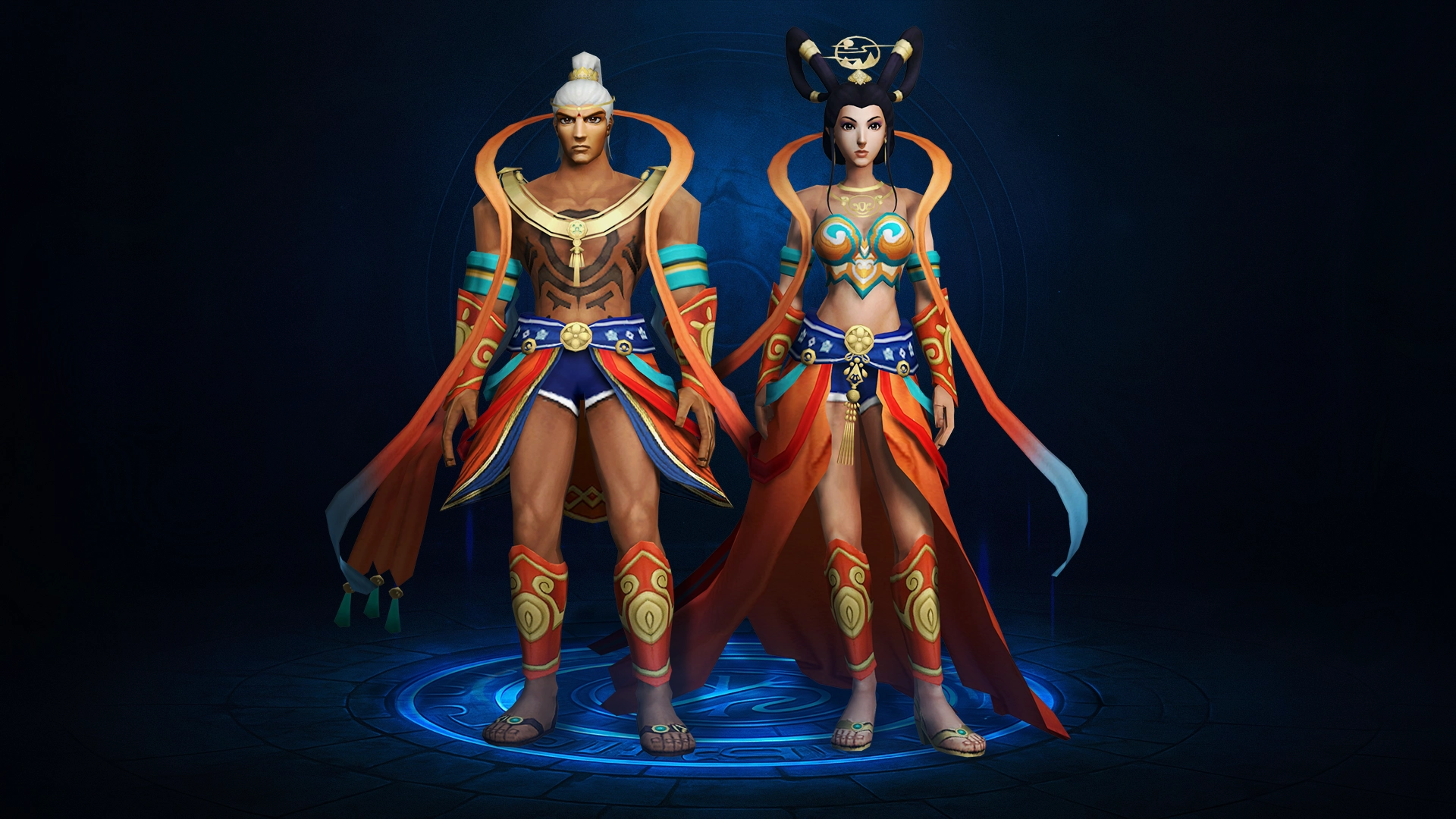 Sunfire Oracle Costume